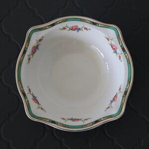 Antique Gold Plated Johnson Bros. of England Fine Bone China Lidded Bowl